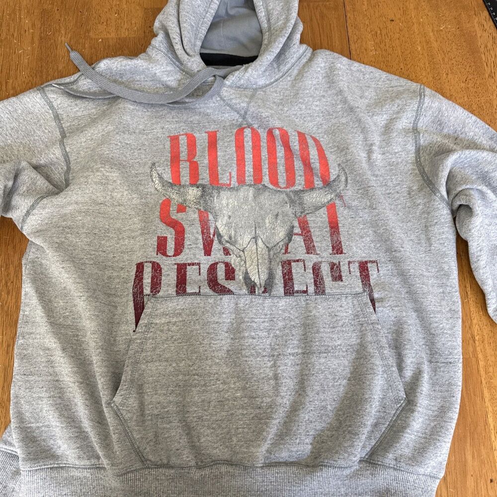 Under Armour Project Rock Blood Sweat Respect Hoodies Men's Size L 1367036 035